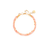 ROSE QUARTZ - LUCKY CHARM Bracelet