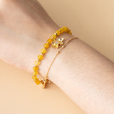 YELLOW JADE - LUCKY CHARM Bracelet