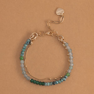 Mix Amazonite - LUCKY CHARM Bracelet [SPECIAL EDITION]
