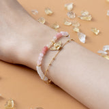 Mix Rose Quartz LUCKY CHARM Bracelet [SPECIAL EDITION]