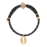 WHITE AGATE OCEAN DRAWSTRING BRACELET