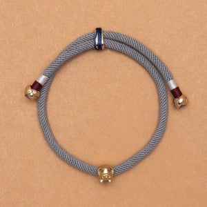 GREY SIAM HARMONY ADJUSTABLE KNOT BRACELET (PRE ORDER 30 DAY)