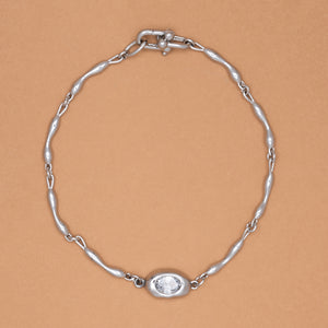CRYSTAL CABLE CHAIN BRACELET