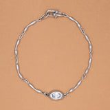 CRYSTAL CABLE CHAIN BRACELET