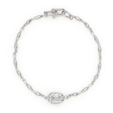 CRYSTAL CABLE CHAIN BRACELET