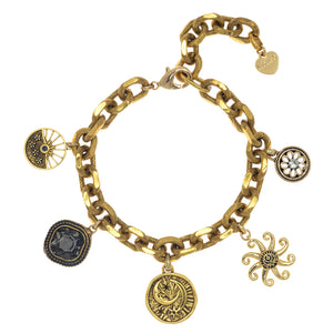 GOLD COIN TREASURE BRACELET