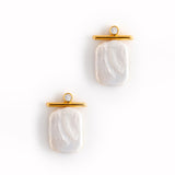 WHITE PEARL EARRINGS