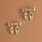 RIBBON EARRINGS