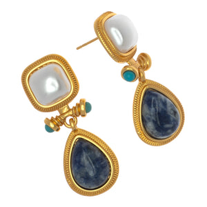 GOLDEN GRACE DROP EARRINGS