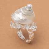 NAUTILUS SILVER CROWN RING (PRE-ORDER TAKES 15 DAYS)