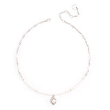 WHITE PEARL DAINTY NECKLACE