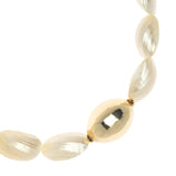 CHUNKY PEARL GOLD NECKLACE