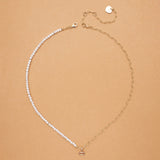 MOMMYS & ME PEARL STONE  NECKLACE