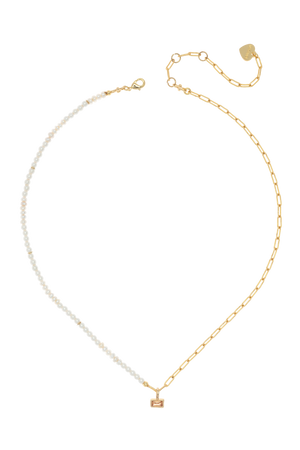 MOMMYS & ME PEARL STONE  NECKLACE