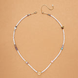 MOMMYS & ME MIX STONE  NECKLACE