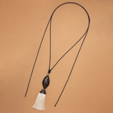 OCEANIC WHISPER TASSEL NECKLACE (PRE-ORDER TAKES 30 DAYS)