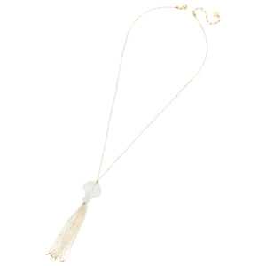MEDUSA BEADS TASSEL NECKLACE  (PRE-ORDER TAKES 15 DAYS)