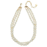 VELORA LAYERED PEARL NECKLACE