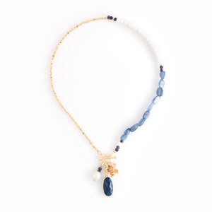 MONTANA WHITE CHARM NECKLACE