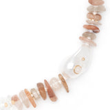 IVORY CRYSTAL NECKLACE