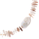 IVORY CRYSTAL NECKLACE