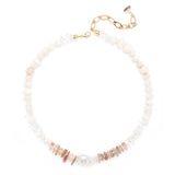 IVORY CRYSTAL NECKLACE