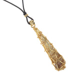 SHELL GOLD FISHNET NECKLACE