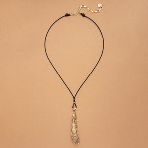 SHELL GOLD FISHNET NECKLACE