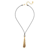 SHELL GOLD FISHNET NECKLACE