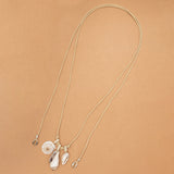 SEASHORE TRIO CHARM NECKLACE (PRE-ORDER TAKES 15 DAYS)