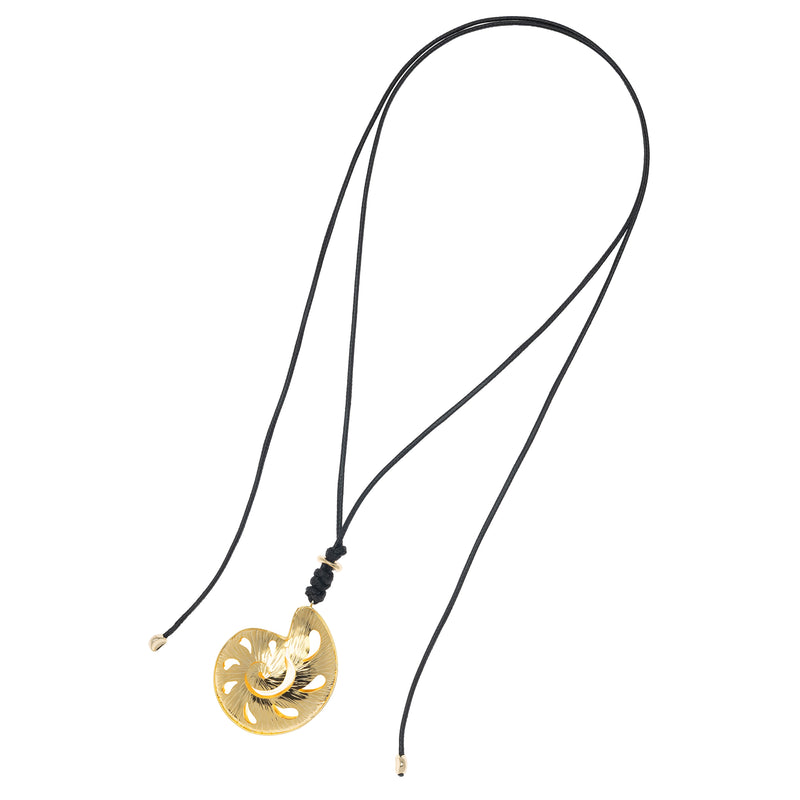GOLDEN RATIO NAUTILUS NECKLACE (PRE-ORDER TAKES 30 DAYS)