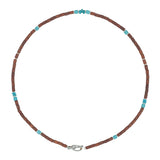 Sandy Coast Beads & Turquoise Necklace