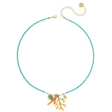 UNDER THE SEA CHARM BEADED NECKLACE