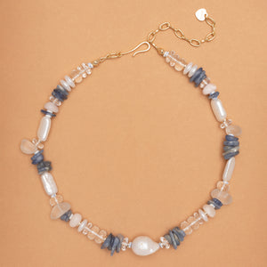 MONTANA WHITE MIX NECKLACE
