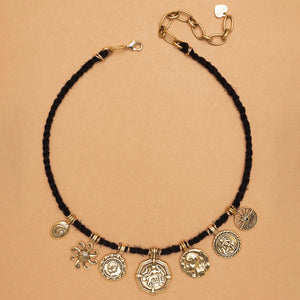 GOLD BLOOMS NECKLACE