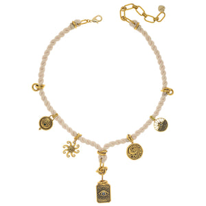 SUNBURST GOLD NECKLACE