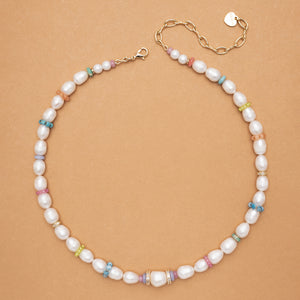 MOMMYS & ME MIX PEARL NECKLACE