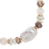 MOONSTONE PEARL NECKLACE