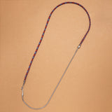 RED CURRENT ROPE NECKLACE