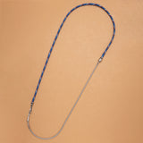 LAPIS LAZULI CURRENT ROPE NECKLACE