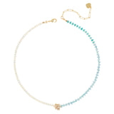 NEW BEGINNING BEAD MOONSTONE NECKLACE