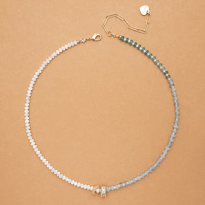 NEW BEGINNING BEAD MOONSTONE NECKLACE