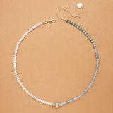 NEW BEGINNING BEAD MOONSTONE NECKLACE