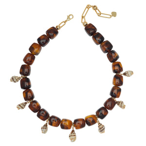 AMBER HORIZON GOLD NECKLACE (PRE-ORDER TAKES 15 DAYS)