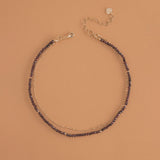 LUCKY CHARM NECKLACE GARNET