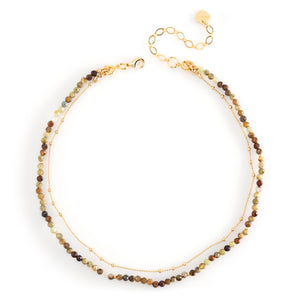 LUCKY CHARM NECKLACE PERIDOT