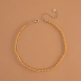 LUCKY CHARM NECKLACE YELLOWJADE