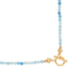 POWER AQURMARINE STONE NECKLACE