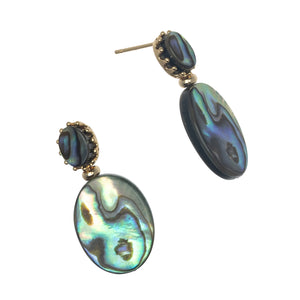 ABALONE SHELL EARRINGS