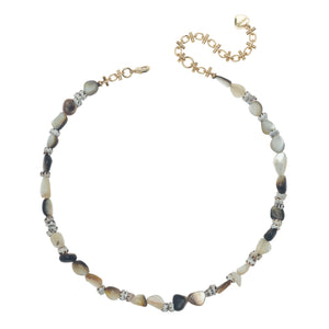 COASTAL SOUL SEASHELL & MOTHER OF PEARL NECKLACE